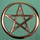 Pentagramm Messing